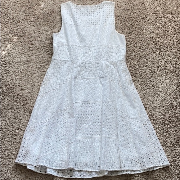 White Eyelet Dress - Picture 6 of 10